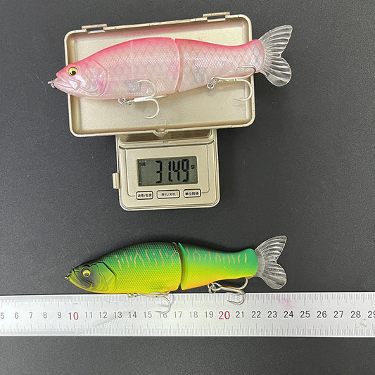 3pc 135mm/28g Slow Sinking Single-Joint Glide Bait
