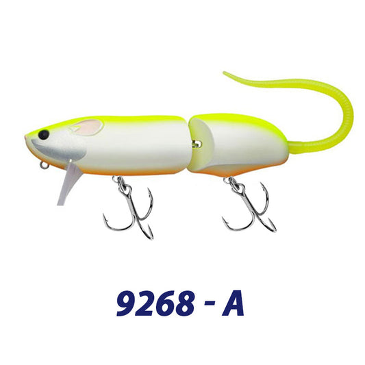 150mm/60g Floating Single-Joint Giant Rat Lure with Diving Lip