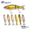 3pc 135mm/28g Slow Sinking Single-Joint Glide Bait