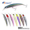 4pc 4.33in 0.95oz / 110mm 27g Sinking Minnow Hard Lure, Long Cast Artificial Bait for Topmouth Culter Saltwater & Freshwater Fishing
