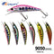 5pc 1.97in 0.14oz / 50mm 4g Micro Sinking Minnow Hard Lure, Freshwater & Saltwater Bait for Bass, Pike & Walleye