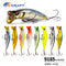 5pc 3.15in 0.44oz / 80mm 12.6g Floating Topwater Popper Lure, Hard Bait for Bass & Mandarin Fish
