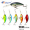 3pc 2.95in 0.80oz  75mm 22.5g Floating Crankbait Hard Lure, Freshwater & Saltwater Bionic Bait for Bass, Topmouth Culter & Mandarin Fish