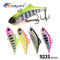 6pc 1.77in 0.18oz / 45mm 5.2g Sinking VIB Lure, Bionic Hard Bait for Topmouth Culter Freshwater Fishing