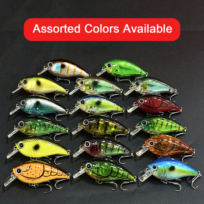 5pc 60mm/13.5g Crankbait Lure