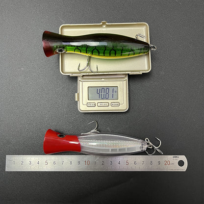 3pc 4.72in 1.52oz/120mm 43g Giant Topwater Popper Lure