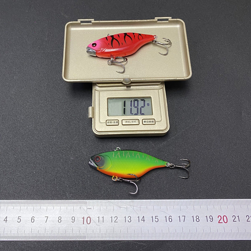 4pc 60mm/11.9g Sinking VIB Fishing Lure, Long Cast Hard Bait for Bass, Culter, Freshwater & Saltwater