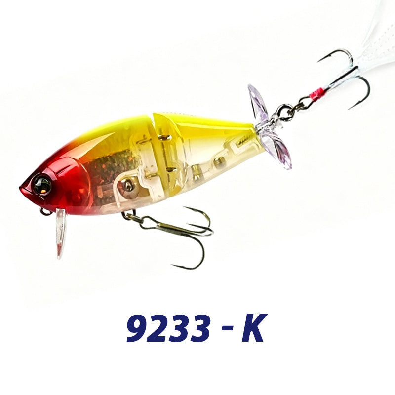 3pc 85mm/25g Topwater Minnow Prop Lure