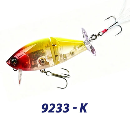 3pc 85mm/25g Topwater Minnow Prop Lure