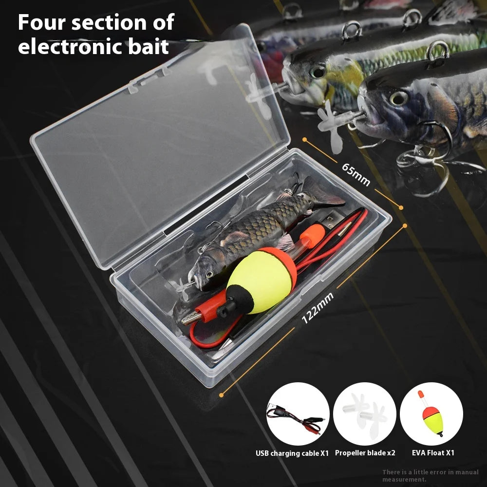 90mm/20g Robot Bait Electronic Fishing Lure Artificial Swimming Bait New Colors