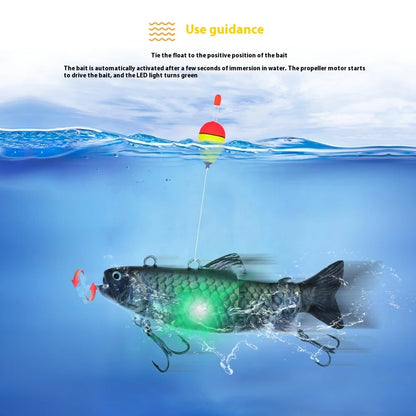 90mm/20g Robot Bait Electronic Fishing Lure Artificial Swimming Bait New Colors