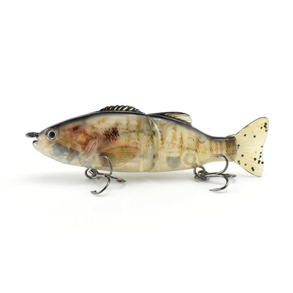3.94in 0.68oz/100mm 19.4g 4 inchSwimShad Glide Baits Jointed Swimbait Bass Pike Salmon Trout Muskie Fishing Lure