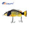 136MM/54.5g  Electric Robot Fishing Lures  USB Rechargeable Flashing LED Light Fishing Lures Swimbait