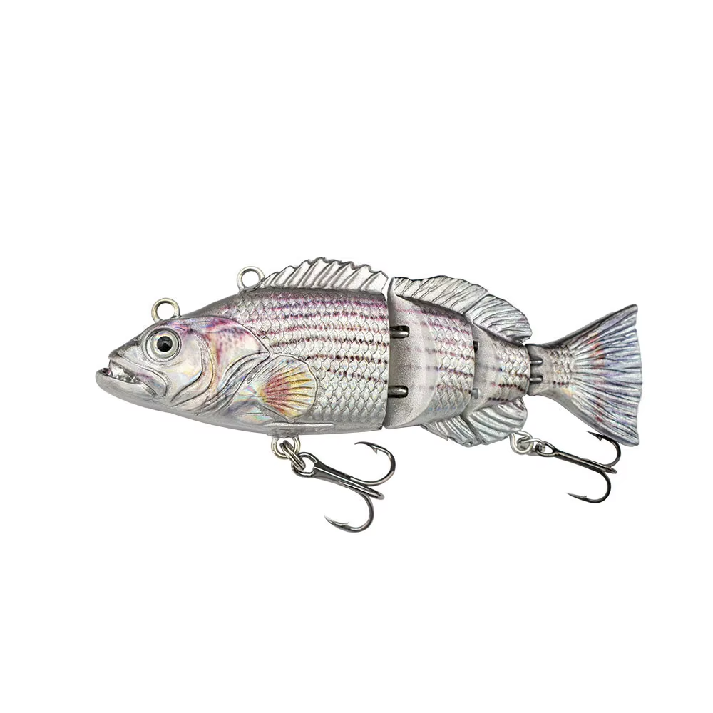 136MM/54.5g  Electric Robot Fishing Lures  USB Rechargeable Flashing LED Light Fishing Lures Swimbait