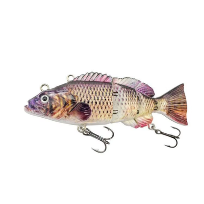 136MM/54.5g  Electric Robot Fishing Lures  USB Rechargeable Flashing LED Light Fishing Lures Swimbait