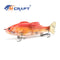 3.94in 0.68oz/100mm 19.4g 4 inchSwimShad Glide Baits Jointed Swimbait Bass Pike Salmon Trout Muskie Fishing Lure