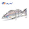 130mm/26g Multi Jointed Rechargeable Self-propelling Auto-swimming Robot Fish Lure Swim Baits