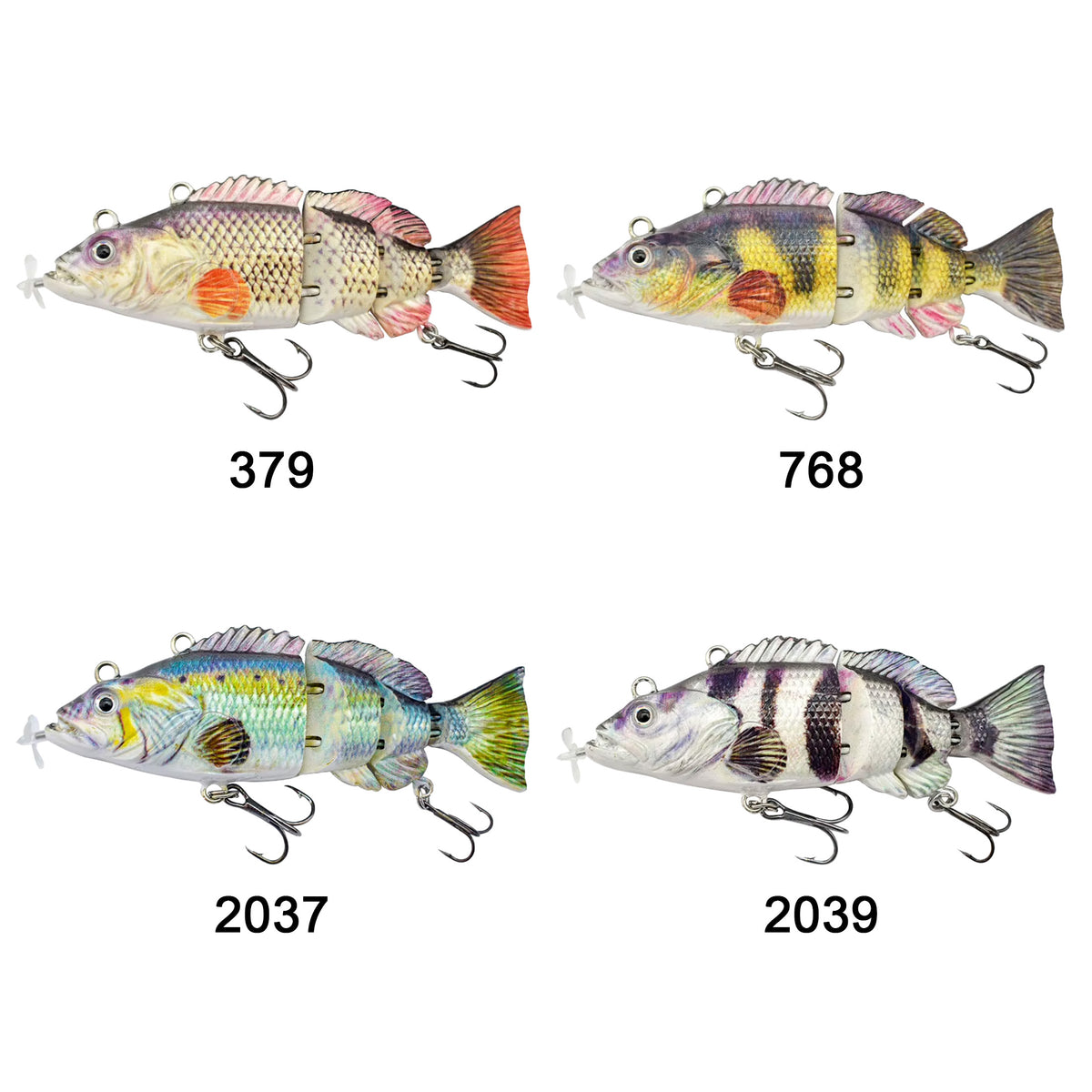 130mm/26g Multi Jointed Rechargeable Self-propelling Auto-swimming Robot Fish Lure Swim Baits