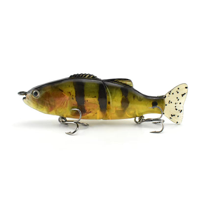 3.94in 0.68oz/100mm 19.4g 4 inchSwimShad Glide Baits Jointed Swimbait Bass Pike Salmon Trout Muskie Fishing Lure