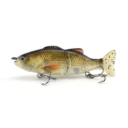 3.94in 0.68oz/100mm 19.4g 4 inchSwimShad Glide Baits Jointed Swimbait Bass Pike Salmon Trout Muskie Fishing Lure