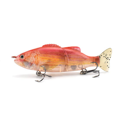 3.94in 0.68oz/100mm 19.4g 4 inchSwimShad Glide Baits Jointed Swimbait Bass Pike Salmon Trout Muskie Fishing Lure