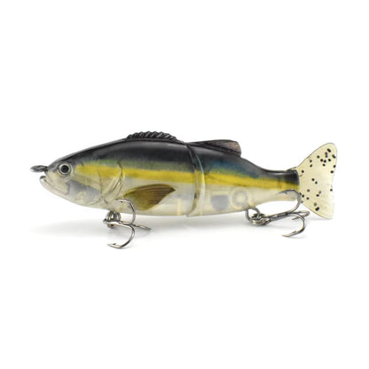 3.94in 0.68oz/100mm 19.4g 4 inchSwimShad Glide Baits Jointed Swimbait Bass Pike Salmon Trout Muskie Fishing Lure