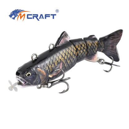 90mm/20g Robot Bait Electronic Fishing Lure Artificial Swimming Bait New Colors