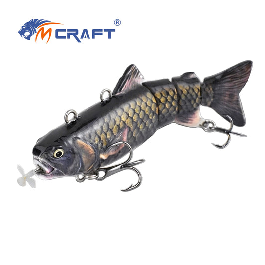 90mm/20g Robot Bait Electronic Fishing Lure Artificial Swimming Bait New Colors