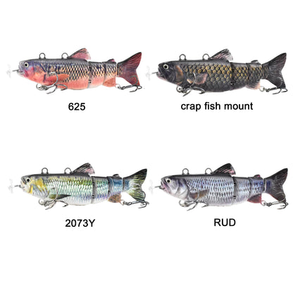 90mm/20g Robot Bait Electronic Fishing Lure Artificial Swimming Bait New Colors