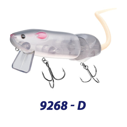 150mm/60g Floating Single-Joint Giant Rat Lure with Diving Lip