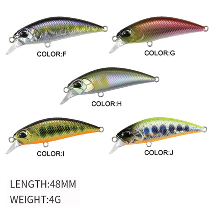 4pc 3.15in 0.85oz  80mm 24g Sinking VIB Hard Lure, Plastic Artificial Bait for Topmouth Culter & Bass Freshwater Fishing