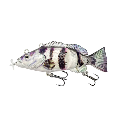 130mm/26g Multi Jointed Rechargeable Self-propelling Auto-swimming Robot Fish Lure Swim Baits