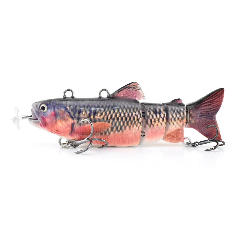 90mm/20g Robot Bait Electronic Fishing Lure Artificial Swimming Bait New Colors