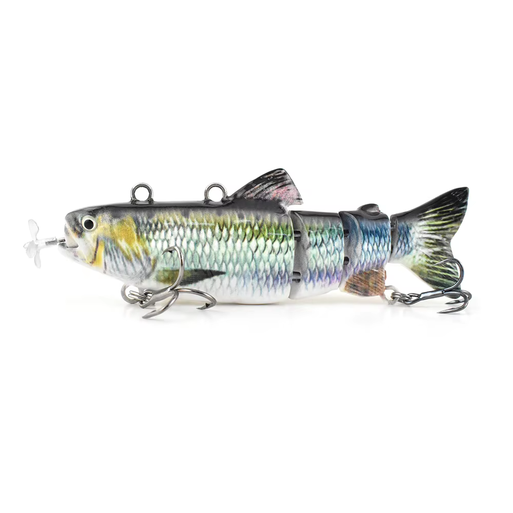 90mm/20g Robot Bait Electronic Fishing Lure Artificial Swimming Bait New Colors