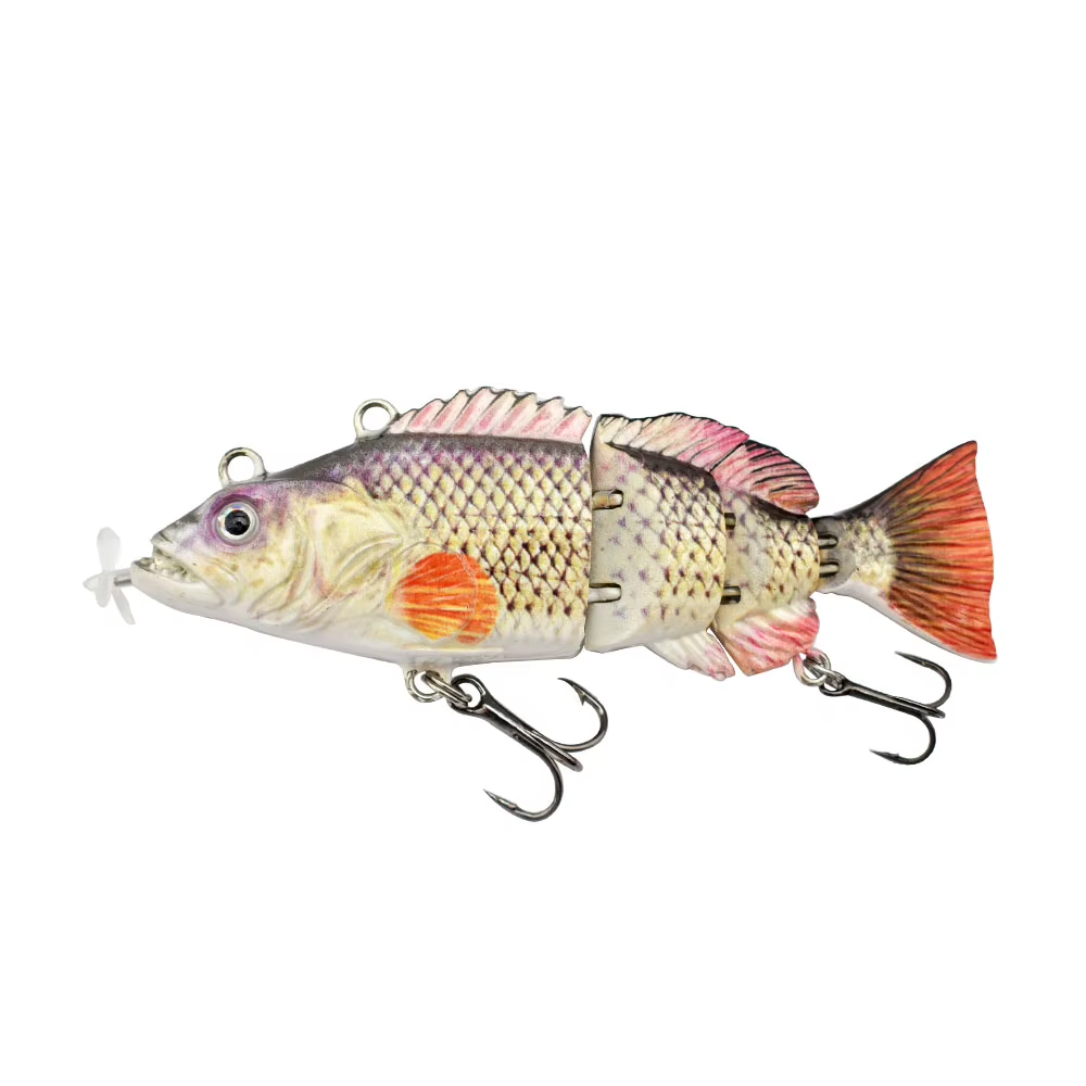 130mm/26g Multi Jointed Rechargeable Self-propelling Auto-swimming Robot Fish Lure Swim Baits