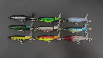 3pc 90mm/14g Topwater Whopper Plopper Lure
